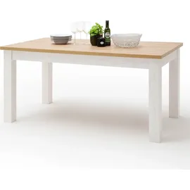 Lomadox Esszimmer-tisch Brasilia-05 Tischplatte in Grandson Oak & Gestell Pinie Aurelio - B/h/t: 160/77/90cm