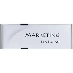 Schild I DURABLE Türschild Info-Sign, Aluminium, 149x52,5mm, inkl. Befestigungsmaterial