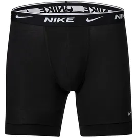 Nike Boxershorts 3 Einheiten Schwarz / Weiß M