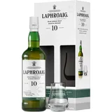 Laphroaig 10 Years Whisky 40% Vol. 0,7l in Geschenkbox mit Glas