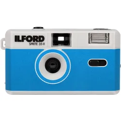 ILFORD Kamera Sprite 35-II Silber & Blau