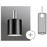 Paulmann URail Lampenschirm Tallis 2Easy schwarz matt