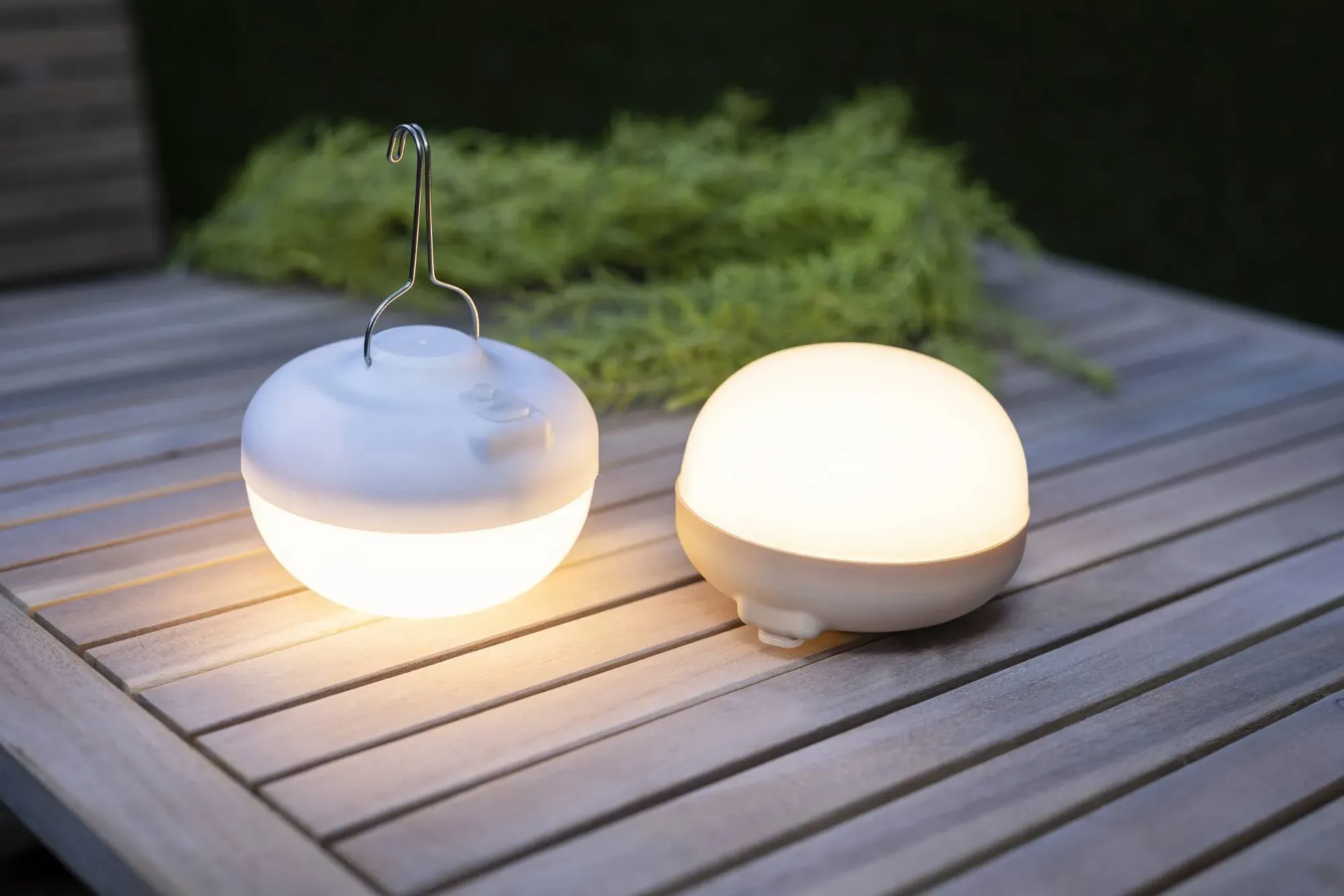 new garden LED-Außendekoleuchte Cherry Kunststoff Beige