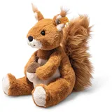 Steiff Soft Cuddly Friends Phil Eichhörnchen 20cm, rotbraun sitzend, Glazed Ginger