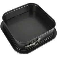 Buri 6x Backform quadratisch 24x24cm Backblech kochen backen Kuchen