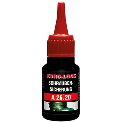 Schraubensicherung hochfest EURO-LOCK A 26.20 10g Dosierflasche