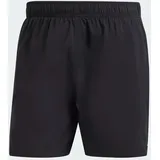Adidas Solid CLX Short-Length Badeshorts Black / Lucid Lemon 2XL