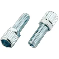 Jagwire Einstellbolzen M6 Silber 25er Set