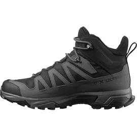 Salomon X Ultra 4 Mid Gore-Tex Herren Wide Black / Magnet / Pearl Blue 47 1/3