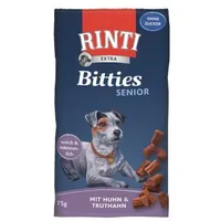 Rinti Extra Bitties Senior Huhn & Truthahn 16 x 75 g