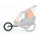 Cube Jogger Kit Kinder Fahrradanhänger Double schwarz 2026