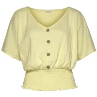 LASCANA V-Shirt Damen pastellgelb Gr.44/46