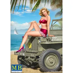 MASTER BOX LTD. MB24006 1:24 Pin-up series, Kit No.6 Samantha