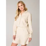 Base Level Shorts Sommerhose im Leinenmix Gr. 38 N-Gr, light beige , 72787420-38 N-Gr