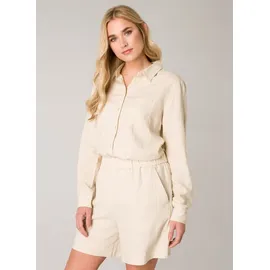 Base Level Shorts Sommerhose im Leinenmix Gr. 38 N-Gr, light beige , 72787420-38 N-Gr