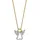Julie Julsen Kette mit Anhänger Engel Gelb / Silber