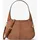 Michael Kors Alice Small Schultertasche Wildleder Brown