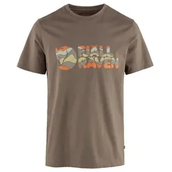 Fjällräven Multicolor Logo T-shirt M suede brown (244) XL