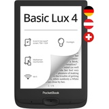 PocketBook Basic Lux 4 - Black DACH-Version,