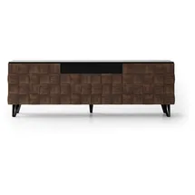 JV Möbel Elegante Holz-Konsole 48 x 92 x 240 cm Braun