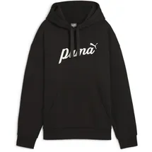 Puma ESS+ Script Hoodie Schwarz XS