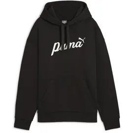 Puma ESS+ Script Hoodie Schwarz XS