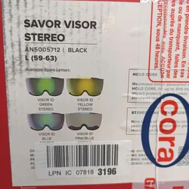 Atomic Savor Visor Stereo 59-63 cm black