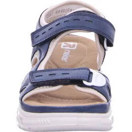 Rieker Keilsandaletten Damen Blau 39
