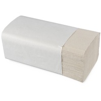 5000 Papierhandtücher - 1-lagig - natur - ZZ- V - Falz - Falthandtücher