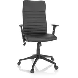 HJH Office ARTON 30 Kunstleder Schwarz