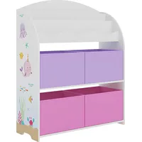 [en.casa] Kinderregal Orust mit Ozean Motiv