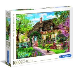 Clementoni Puzzle 1000teile The Old Cottage (1000 Teile)