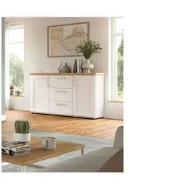 xonox.home Sideboard Verona 129 x 80 x 40 cm Sibiu Lärche / Artisan Eiche