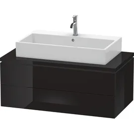 Duravit L-Cube 102x54,7cm, sw hgl, f Kons, 2 Schub.