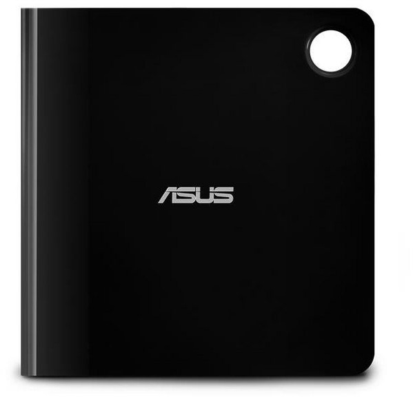 Asus SBW-06D5H-U Blu-ray-Brenner (ultra-schlank, tragbar, USB 3.1 Gen 1, M-DISC, Schwarz) schwarz okluge