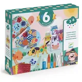Djeco Kreativsets: Tiere und ihre Häuser