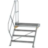 Günzburger MUNK Aluminium-Treppe Plattform 45° 4 Stufen