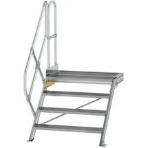 Günzburger MUNK Aluminium-Treppe Plattform 45° 4 Stufen