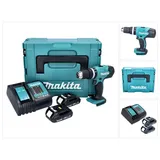 Makita DHP453SYJ inkl. 2 x 1,3 Ah + Ladegerät + Makpac