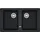 Franke BFG 620-86 links Einbauspüle Onyx Excenterbetätigung 860 x 500 mm