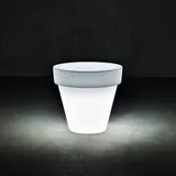 Designer-Blumentopf mit Licht Vas-Three Indoor – Outdoor Serralunga