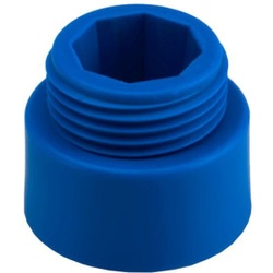 Adapter / Verbindungsstück für Bürsten, Für Hygiene Bürstensortiment mit Außengewinde, Nr. 2 verbindet Körper mit Fremdstiel