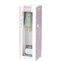 Bibs Zuigfles Glas 240ml Complete Set Sage 1 St