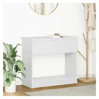 VidaXL Konsolentisch mit Schubladen Weiß 85,5x38,5x74,5 cm