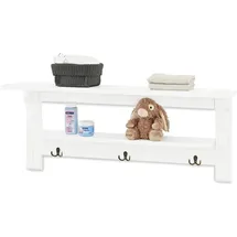 Pinolino Kinderregal Emilia 100 x 18 x 39,5 cm MDF lackiert weiß
