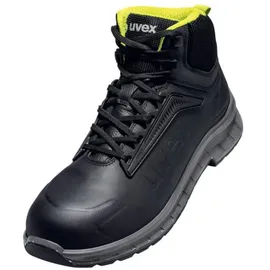 Uvex 2 trend Sicherheitsschuh S3S Schnürstiefel schwarz/gelb 45 - schwarz/gelb