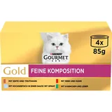 Purina Gourmet Gold Sorten-Mix 12 x 4 x 85 g