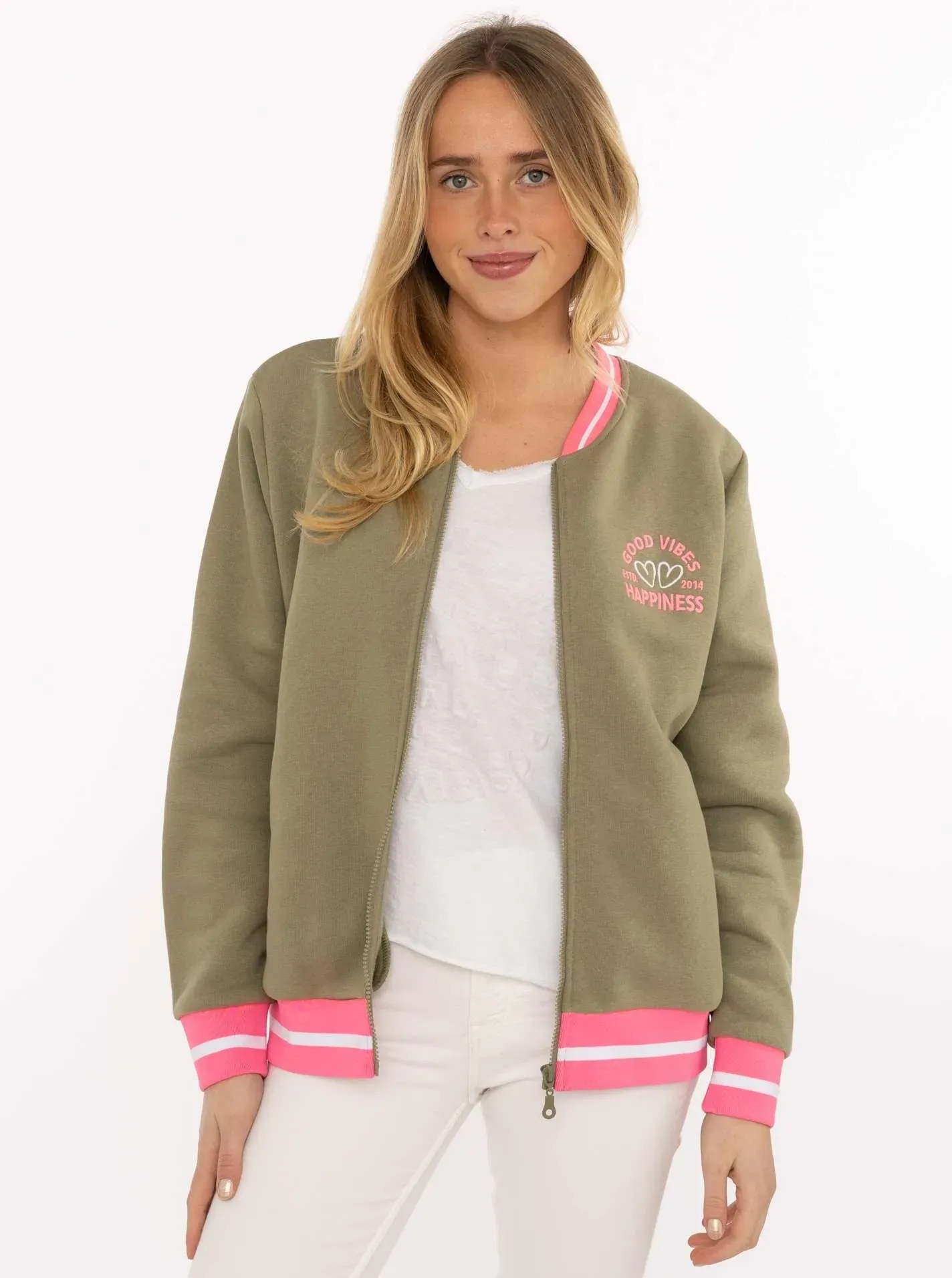 Sweatjacke ZWILLINGSHERZ 