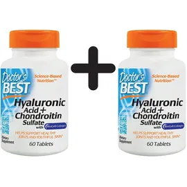 Doctor's Best Hyaluronic Acid + Chondroitin Sulfate 60 Tabletten