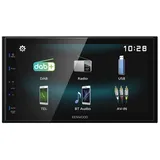 Kenwood DMX125DAB 2-DIN DAB+ Bluetooth Autoradio